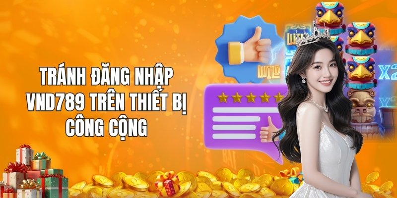 Tránh đăng nhập VND789 trên thiết bị công cộng